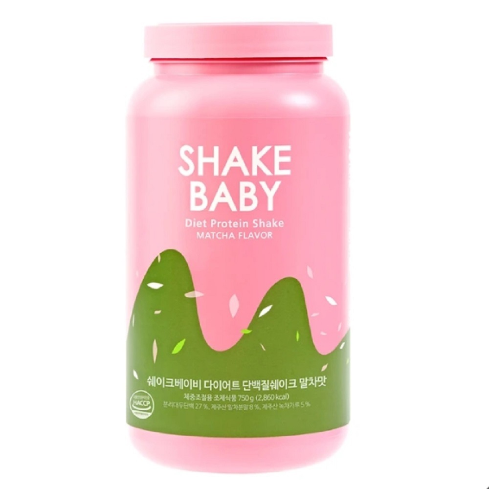 韓国-KMEAL-シェイクベビーダイエットタンパク質750g-抹茶味