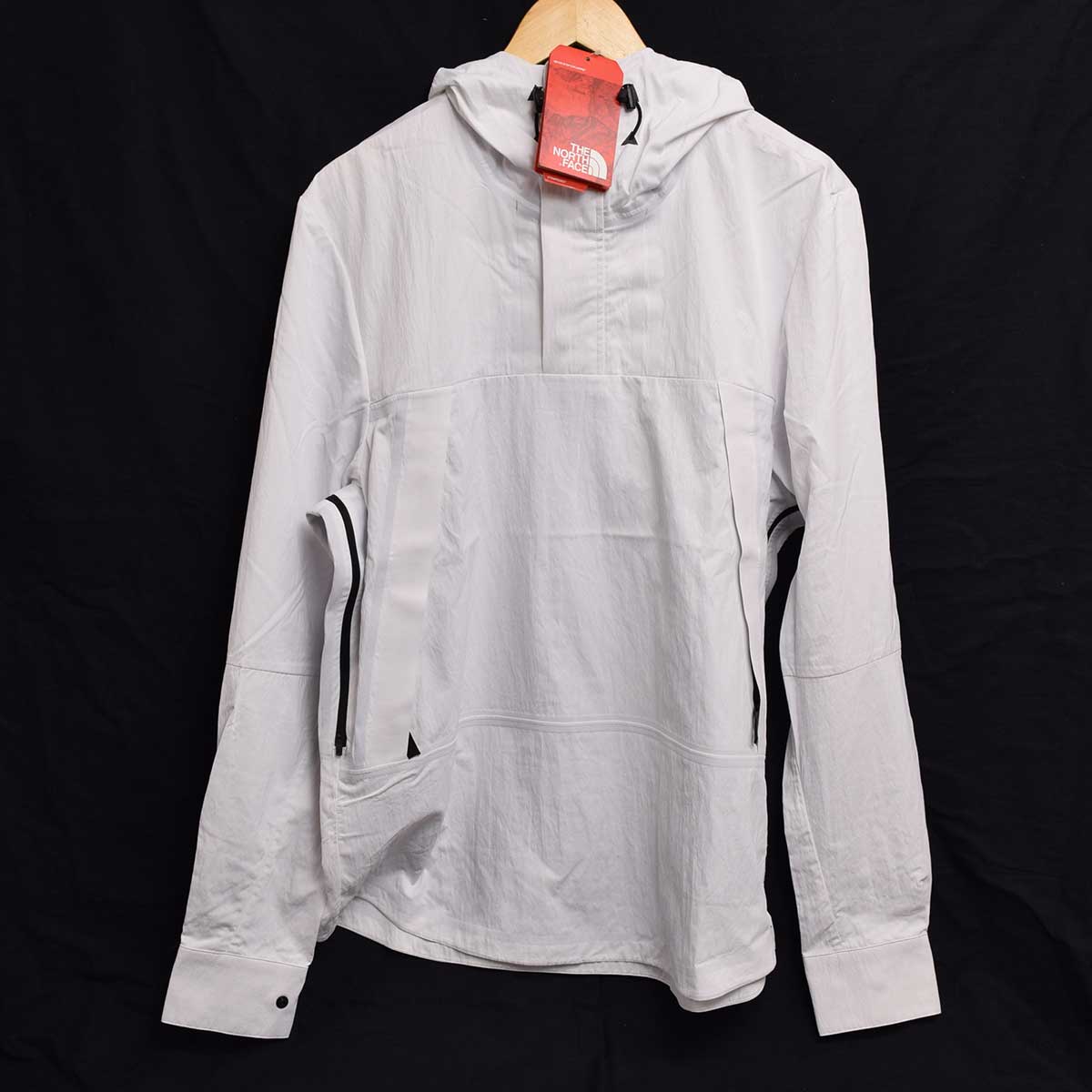 【中古・未使用品】THE NORTH FACE RED LABEL ノースフェイス Slam Jam 別注 アノラック マウンテンパーカ フーディー ジャケット M ホワイト メンズ
