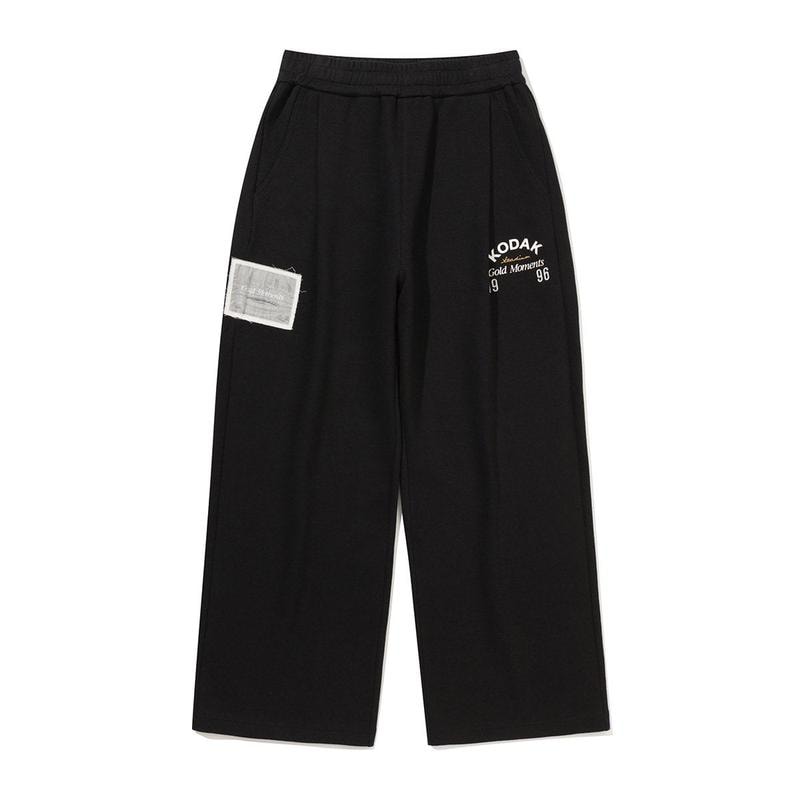 [公式] ゴールドモーメント ピンタック ワイドパンツ BLACK