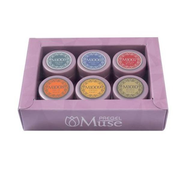 PREGEL(プリジェル) ミューズ ヴィンテージフローラシリーズ 6色セット