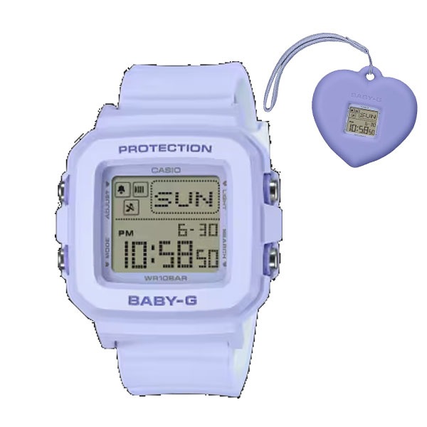 カシオ CASIO 腕時計 G-SHOCK WOMEN BGD-10KH-2BJR 時計 衝撃 防水 海外 ストラップ ハート デジタル 2WAY 腕時計 ビジネス カジュアル