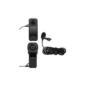 Insta360 X3/ONE X2/ONE RS1インチパノラ用 マカメラピンマイク