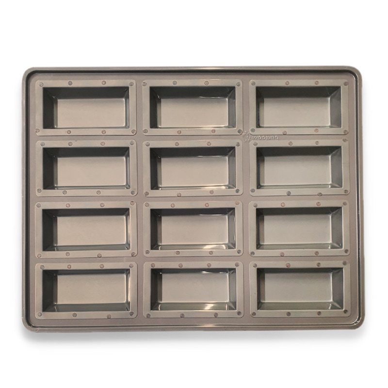 深いフィナンシェ型 12個入り シリコン加工