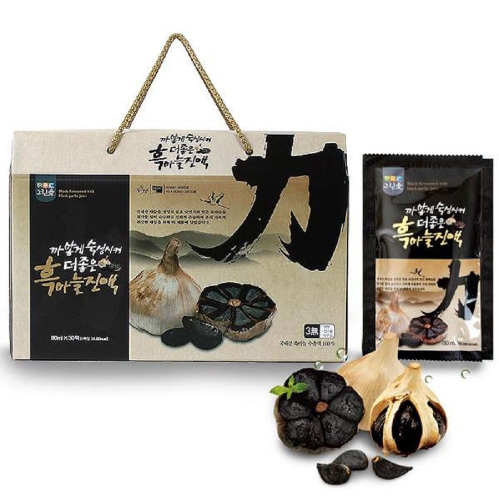 韓国-黒ニンニクエキス 80ml x 30包