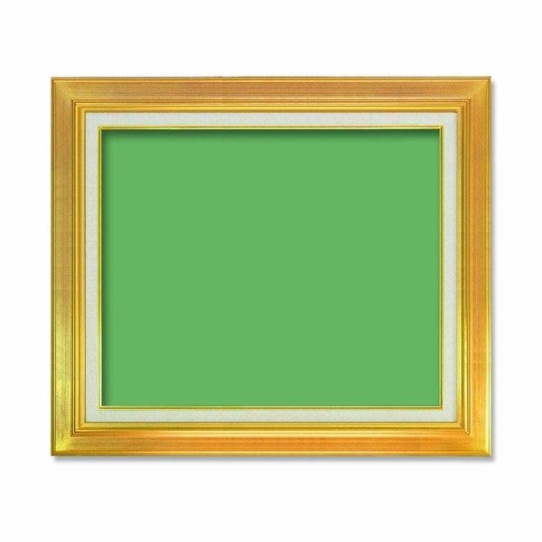 [油額]油絵額/キャンバス額/金の油絵額/銀の油絵額 M10号（530x333mm）「ゴールド」