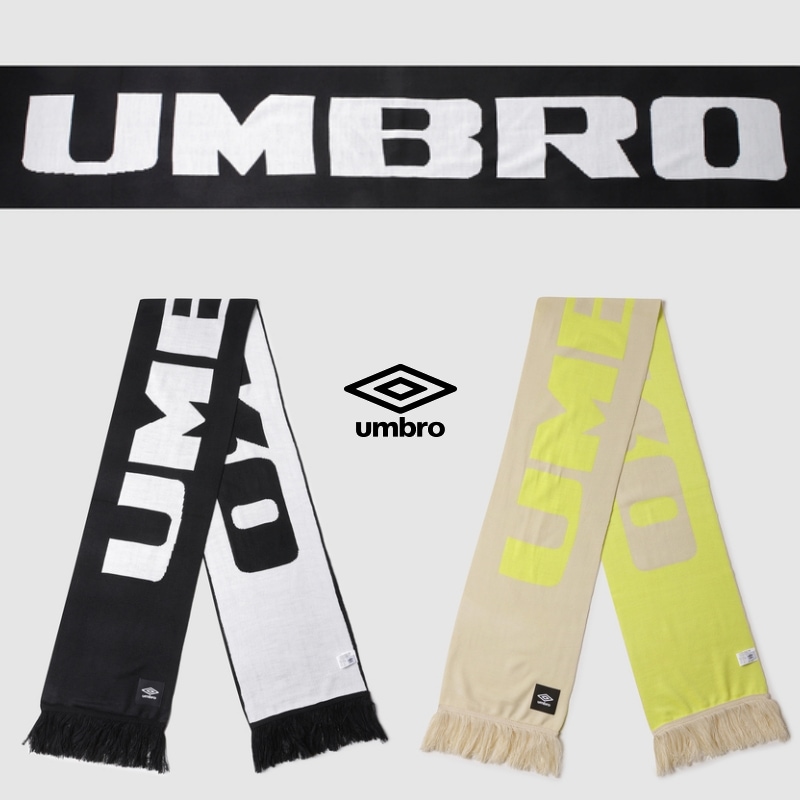 UMBRO] ニットマフラー サッカー スカーフ KNIT MUFFLER 2色