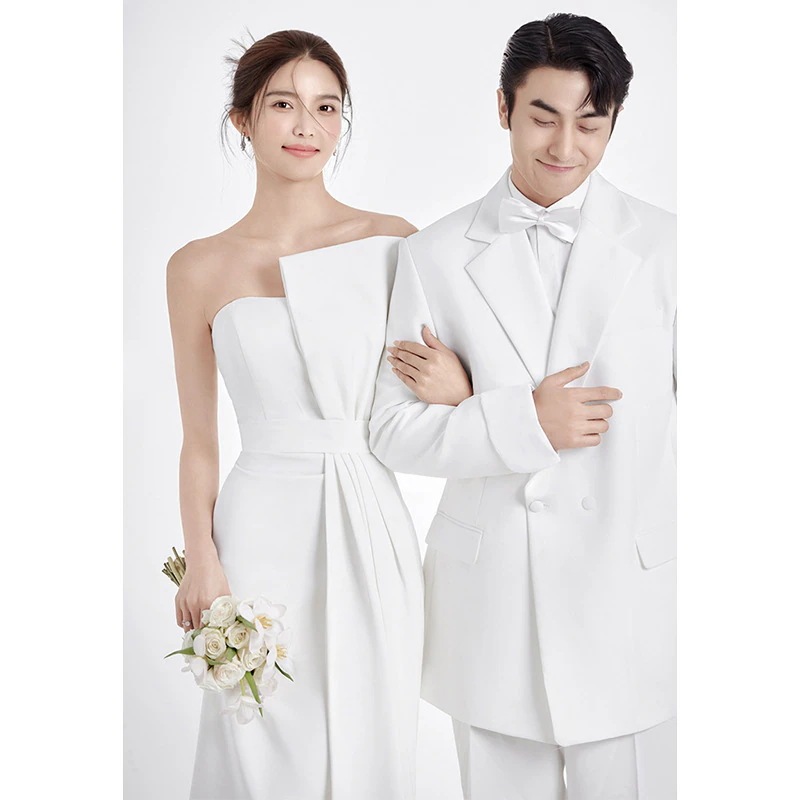 ウェディングドレス 白 結婚式 花嫁 サイズオーダーメイド可能 成人式 お呼ばれ ウェディング 演奏会 二次会 パーティードレス 前撮り ワンピース ロングドレス 300