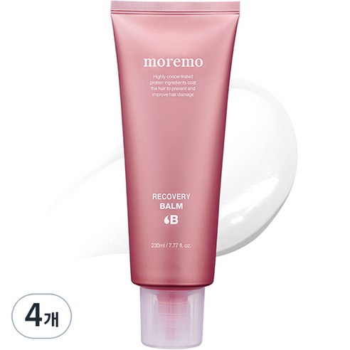 ノウォッシュ トリートメント リカバリー バーム B, 230ml, 4個