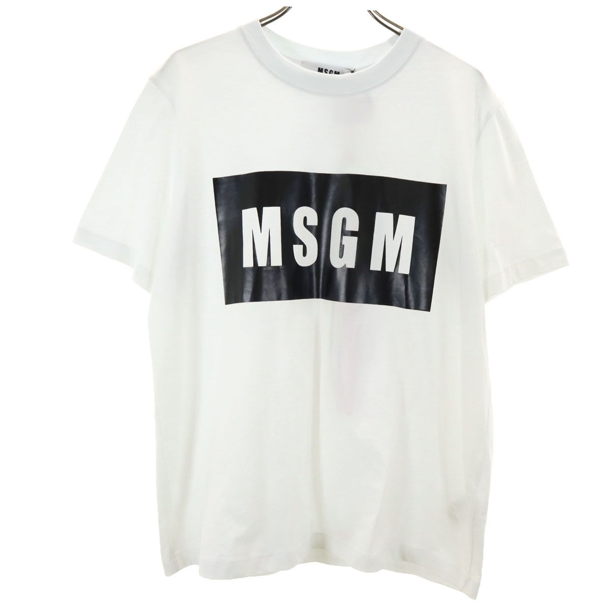 イタリア製 半袖 Tシャツ M ホワイト メンズ 古着