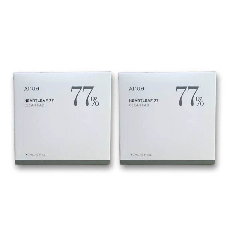 [1+1] ドクダミ77%クリアパッド 160ml x 2個