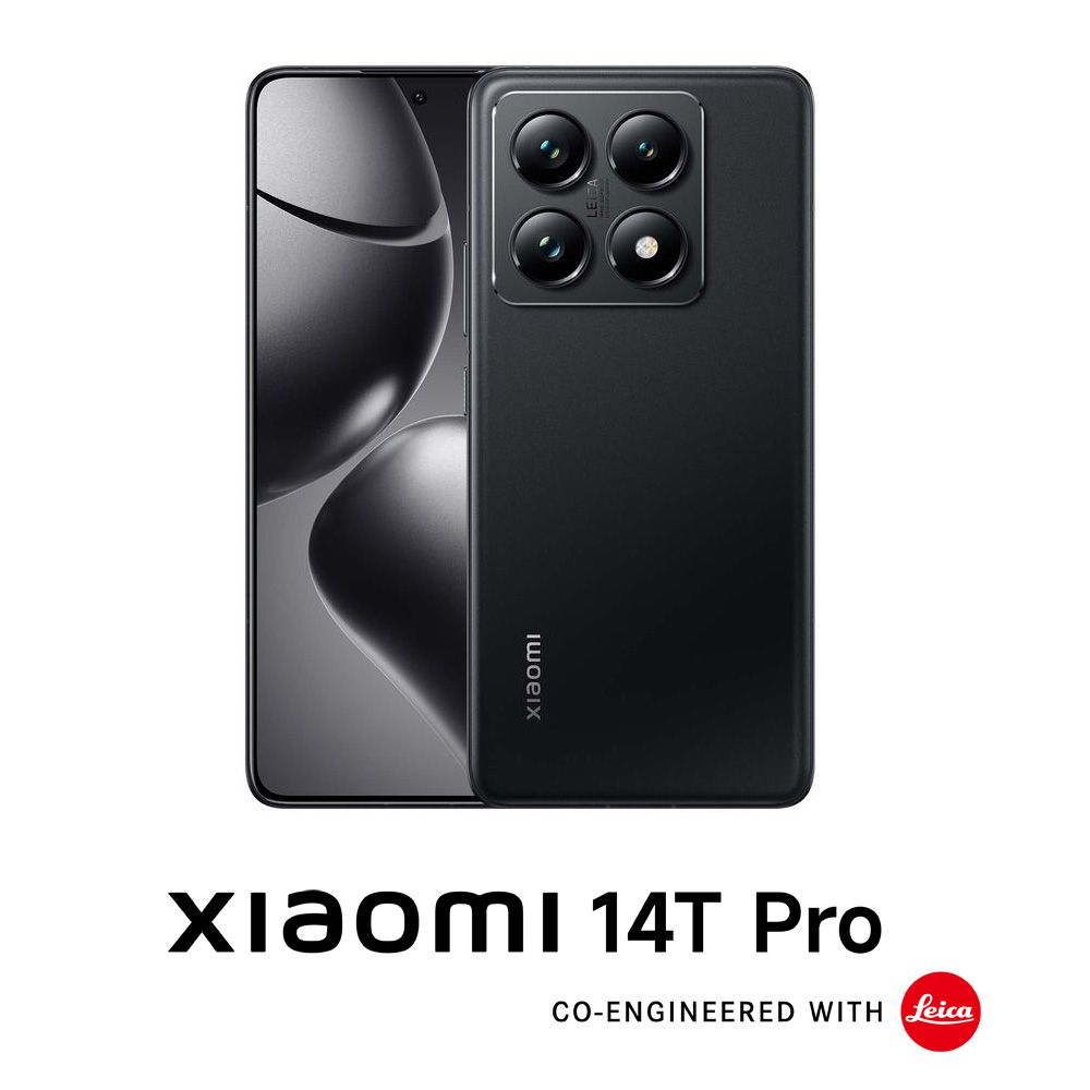 Xiaomi（シャオミ） MZB0HHKJP Xiaomi 14T Pro (12GB/256GB) -チタンブラック （SIMフリー版） 14TPROBK256GB
