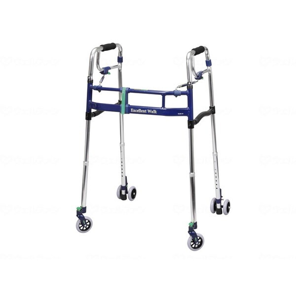 ユーバ産業 ニュースライドフィットEX 4インチキャスター 後ダブル タイプ シルバー 超ハイタイプ HT-0294WT メーカー直送 25,130円