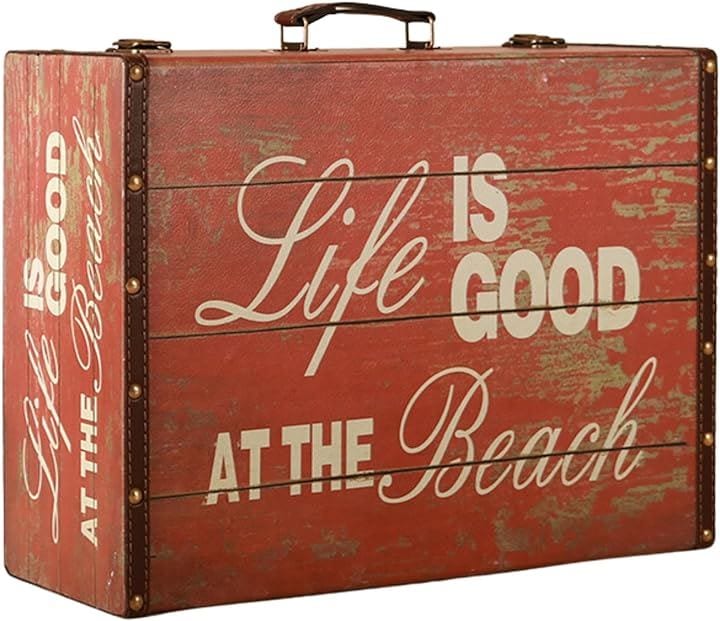 デザインアタッシュケース アメリカン レトロ アンティーク Large シングル(Large)