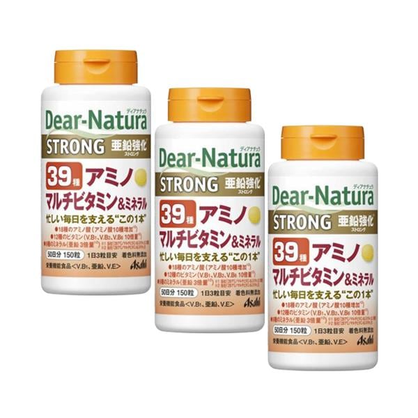 3個セット アサヒ ディアナチュラ ストロング39アミノ マルチビタミン&ミネラル