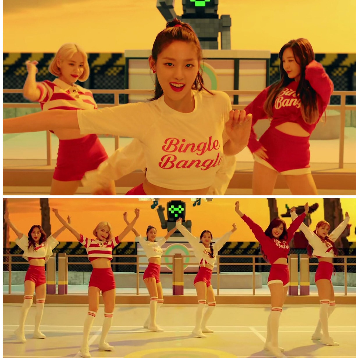 AOA グッズ アイドル同型衣装 打ち歌衣装 セットアップ 華やかな衣装 aoa 応援テーマ衣装 パフォーマンス衣装 K-POP 韓国ファッション