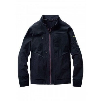 桑和 0328-00 長袖ブルゾン Lサイズ ブラック（4） G.G.