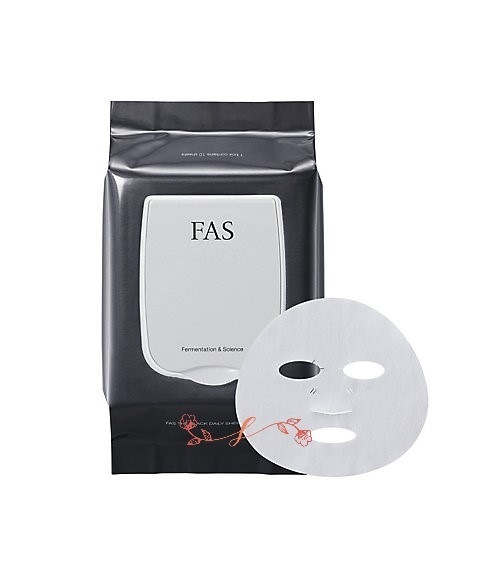 FAS（ファス）ＦＡＳ　ザ　ブラック　デイリー　シートマスク（１０枚入り）国内正規品