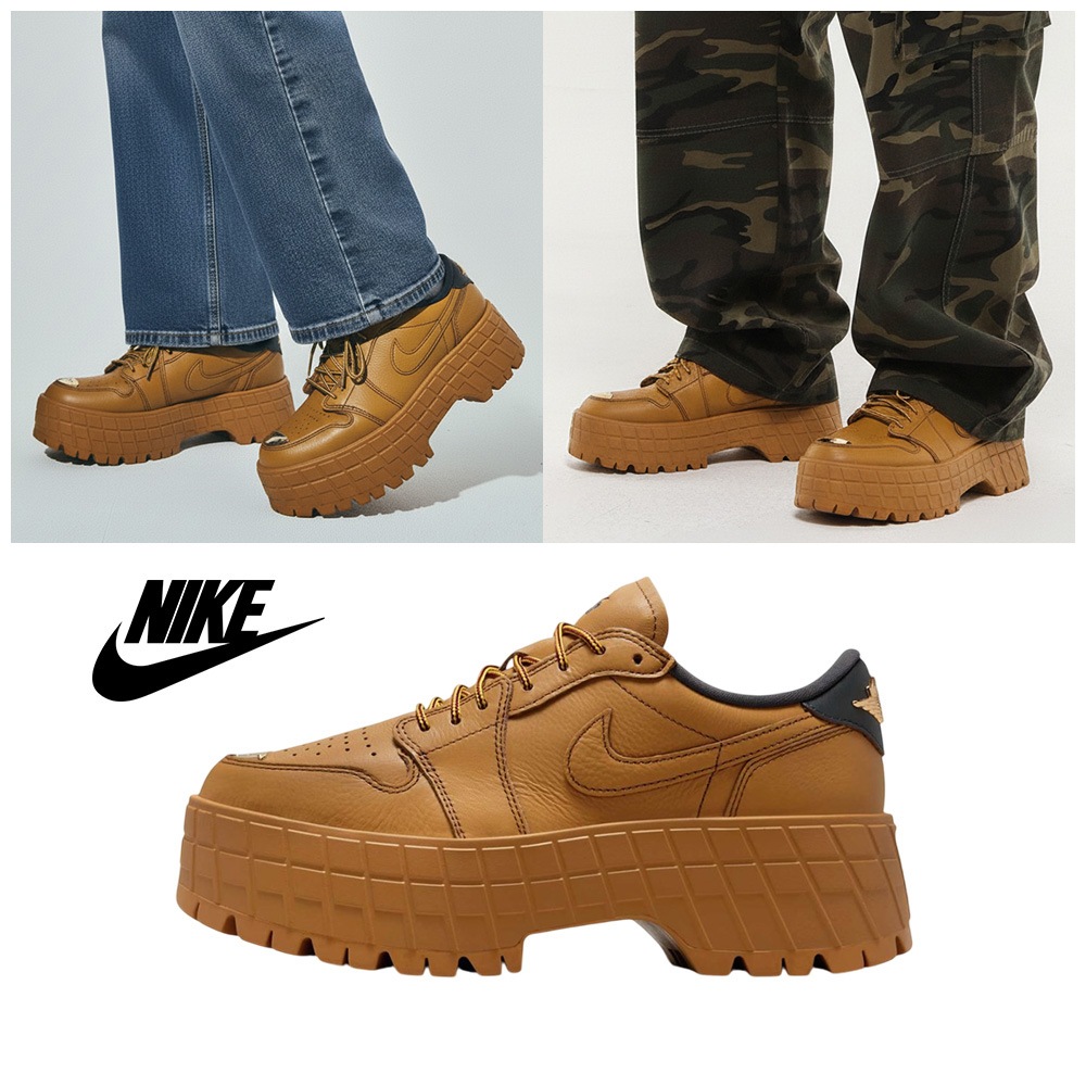 W AIR JORDAN 1 BROOKLYN LOW HF3184-700 ナイキ 韓国正規品 スニーカー 厚底 靴 かわいい メンズ レディース クラシック