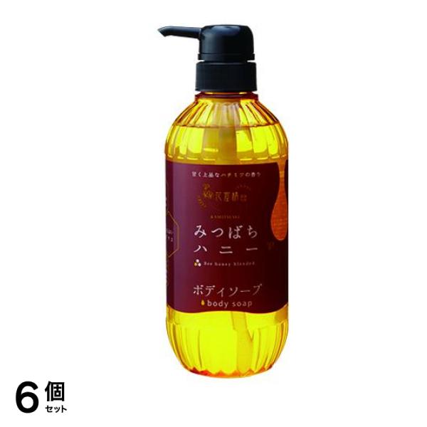 花蜜精 みつばちハニー ボディソープ 500mL 6個セット