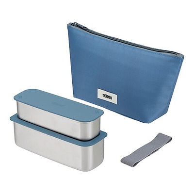 他サイト： DSA-605W-GNV グレーネイビー フレッシュランチボックス (635ml)の商品画像