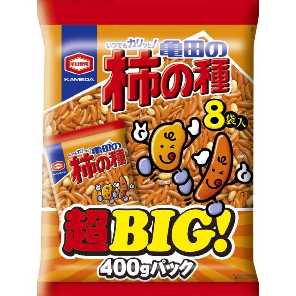 亀田製菓 400g 亀田の柿の種 超BIGパック 20094 ミニマムロット単位 60点