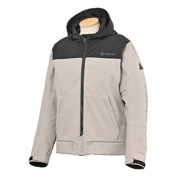 オールシーズンソフトシェルパーカー ストーングレー LLサイズ UNJ-118