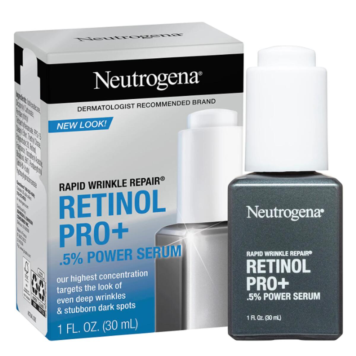【エクスプレス便】ニュートロジーナ　ラピッドリンクルリペア　レチノールプロ+.5%　30ml　美容液 Neutrogena Rapid Wrinkle Repair Retinol Pro+.5%
