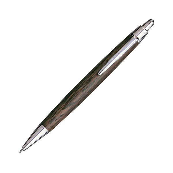 （まとめ） 三菱鉛筆 油性ボールペンピュアモルト（オークウッド・プレミアム・エディション） 0.7mm 黒 SS-2005 1本 (×5セット)