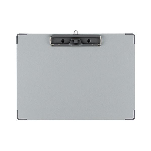 (まとめ）コクヨ 用箋挟B（クロス貼り） A4ヨコ グレー ヨハ-23 1セット（10枚）(×5セット)