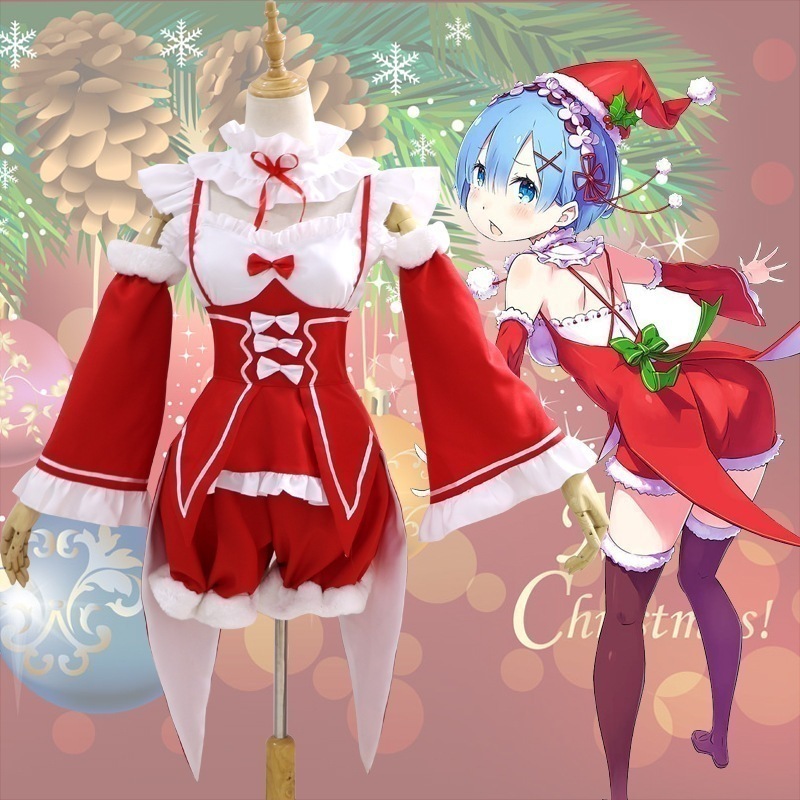 ゼロから始める异世界生活ラムライムレムクリスマス服コスプレ服 5,194円