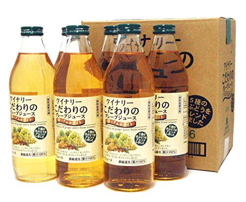 アルプス ワイナリーこだわりのグレープジュース プレミアムホワイト 1000ml *6本 4,528円