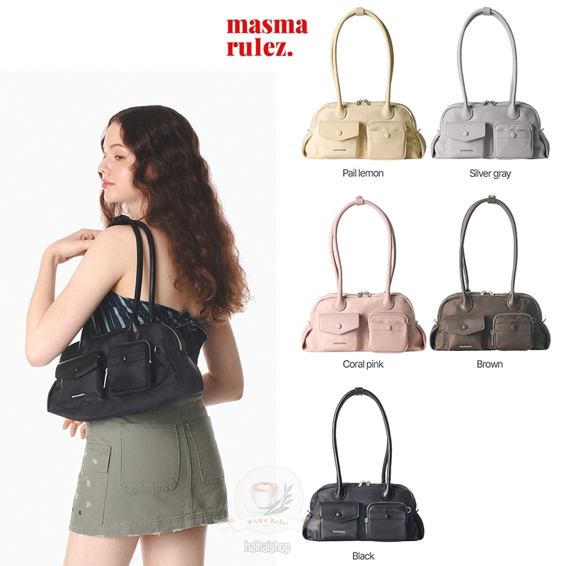 【韓国人気】Chaming Nylon shoulder bag