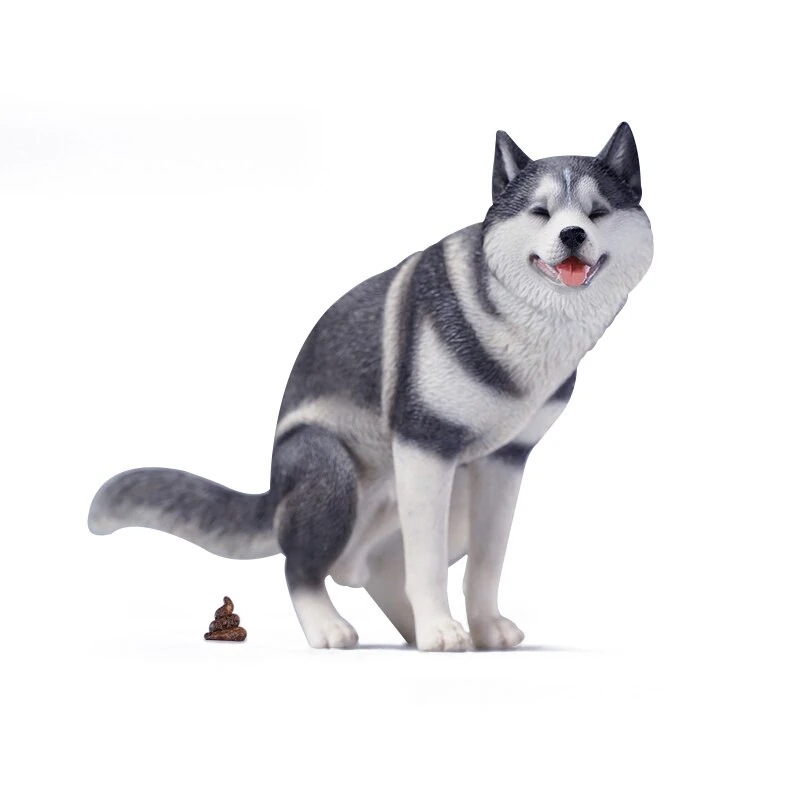 JXK 1/6 サイズ 柴犬 シバイヌ 可愛い 滑稽 犬 動物 リアル フィギュア プラモデル お