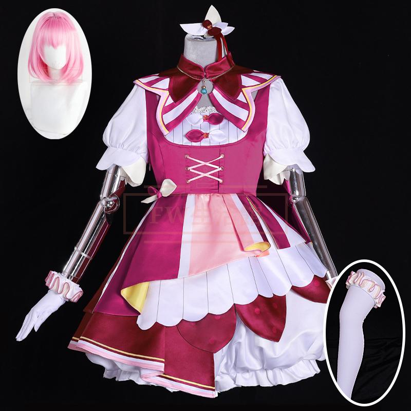 プロジェクトセカイ カラフルステージ! プロセカ 鳳えむ 3周年 コスプレ衣装 ウィッグ コスチューム 演出服 アニメ ゲーム ハロウィン cosplay 変装