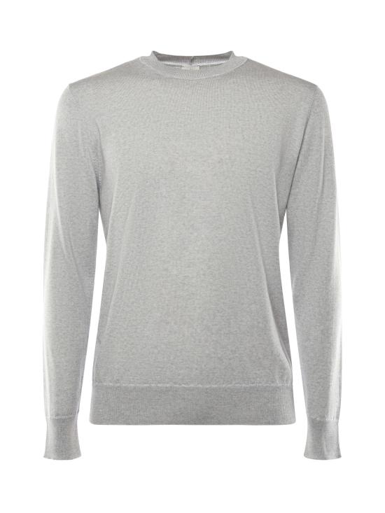 ELEVENTY Men Sweater L76MAGL77MAG0L030 13N 00 LIGHT GRAY IVORY