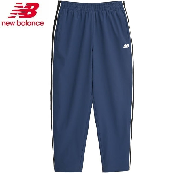 ニューバランス new balance ウーブントラックパンツ　裏トリコット起毛 AMP53174-NNY トレーニング 練習着