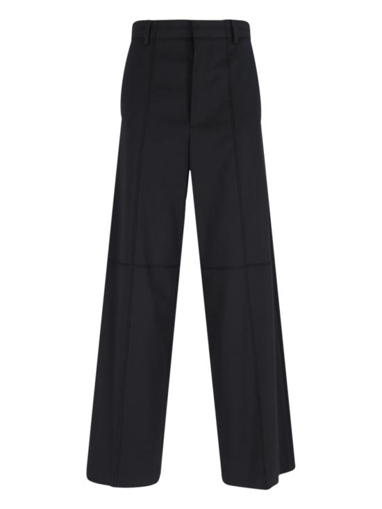 MM6 MAISON MARGIELA Women Straight Pants S52KA0543 S47848 900 Black