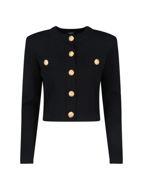 BALMAIN Women Sweater GF1KL000KJ43 0PA Black