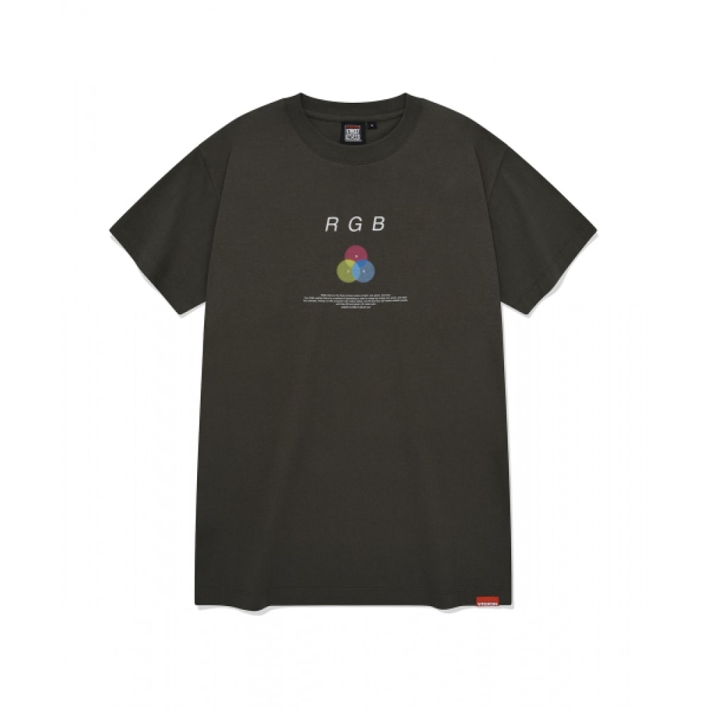 ビジョンストリートウェア VSW RGB Tシャツチャコール