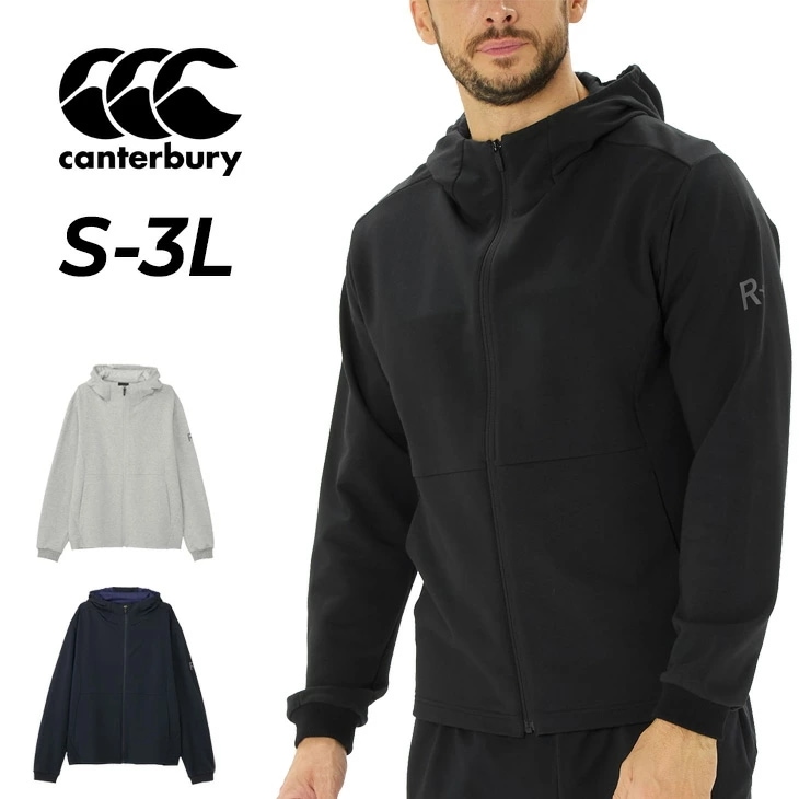 スウェットパーカー 長袖 メンズ アールプラス クロスオーバージャケット/RP425078