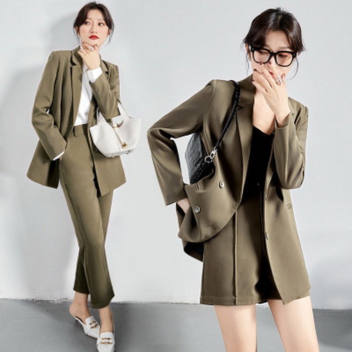 スーツ レディース 洗える パンツスーツ ビジネススーツ リクルートスーツ レディーススーツ ストレ