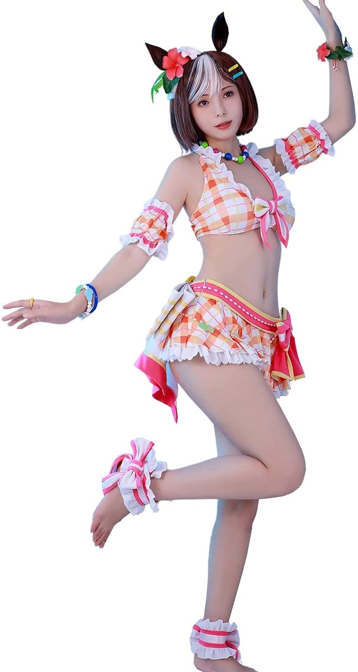 スペシャルウィーク 水着 コスプレ衣装 勝負服 ウマ娘風 コスプレ ウマ娘 プリティーダービー風
