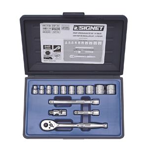 SIGNET(シグネット) 12714 (#812910B)3/8DR 14PC MM ソケットレンチセット