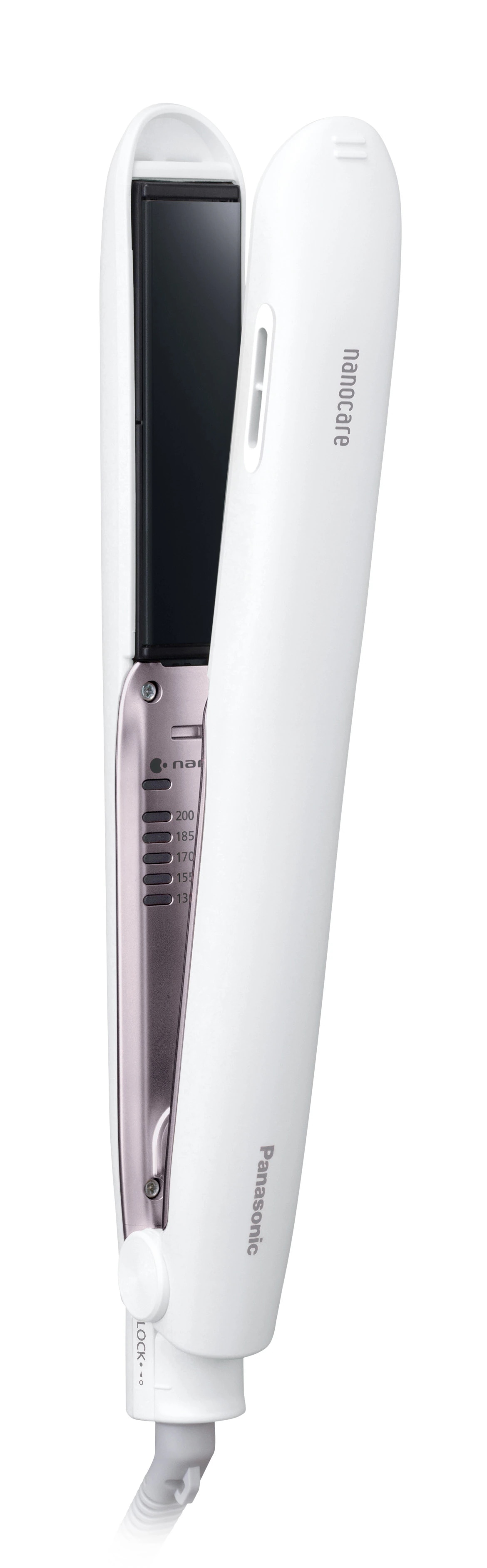 パナソニックPanasonic ストレートアイロン ナノケア ホワイト EH-HS9J-W