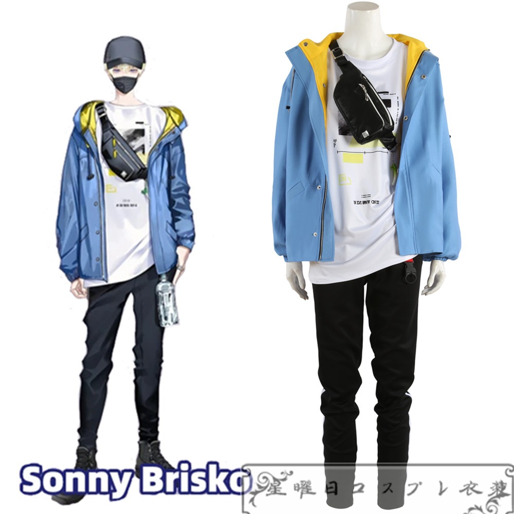 [今日は安い-出荷が早い]VTuber バーチャルライバー サニーブリスコー 新衣装 コスプレ衣装 コスチューム ハロウィン 装服 仮装品質良い 店舗お勧め