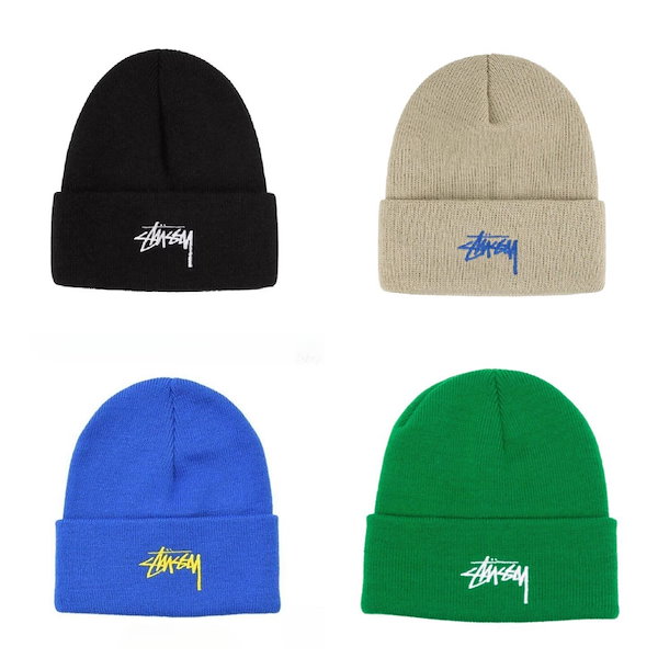 Qoo10] ステューシー ステューシー ニット帽 STUSSY S