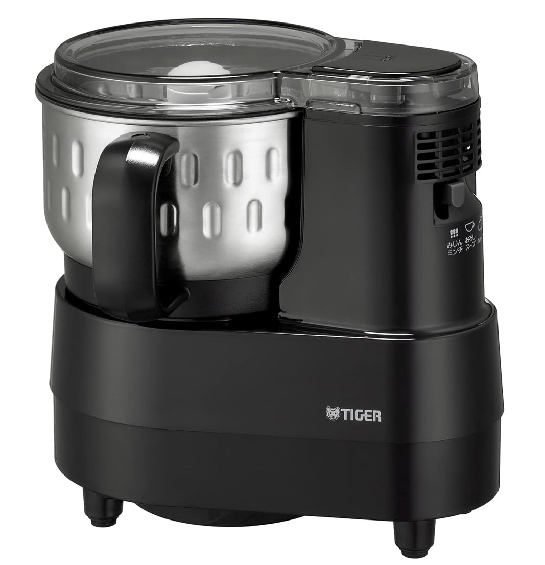 ードプロセッサー ハイパワー 4つの調理コース 4種類の付属ブレード ステンレス製カップ ディープブラック SKF-H101KD