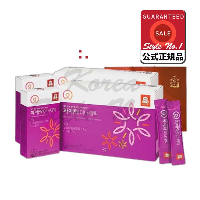 6年根紅参精華愛楽インジェジェティックスティック120セット（女性更年期）1800g+ショッピングバッグゴルフ旅行秋夕雪祭りギフトセット