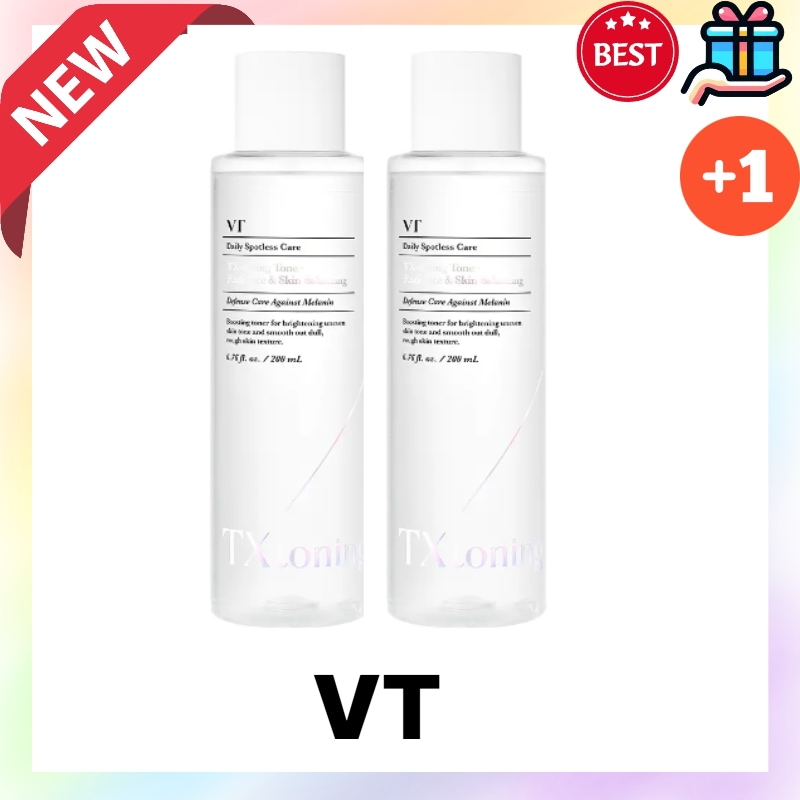 [NEW 新作 1+1 美白トナー] T Xトーニングトナー, 200ml+200ml/ 大容量化粧水 シミケア / くすみ改善 / トーンアップ トナー ナイアシンアミド化粧水 / / 低刺激 /