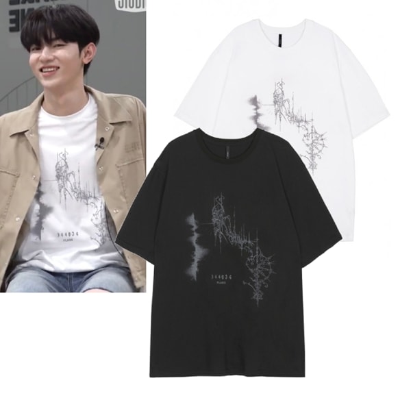 【Zerobaseone zhanghao着用】 Chaos and Order 半袖Tシャツ (FL-104)